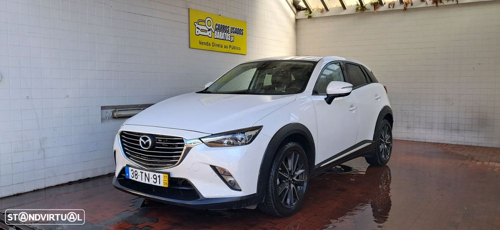 Mazda CX-3 1.5 Sky.Excellence HT Leather White Navi - 1
