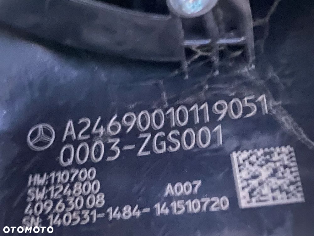 MERCEDES W 246 117 przelaczniki tasma kpl.A 2469001011 - 2