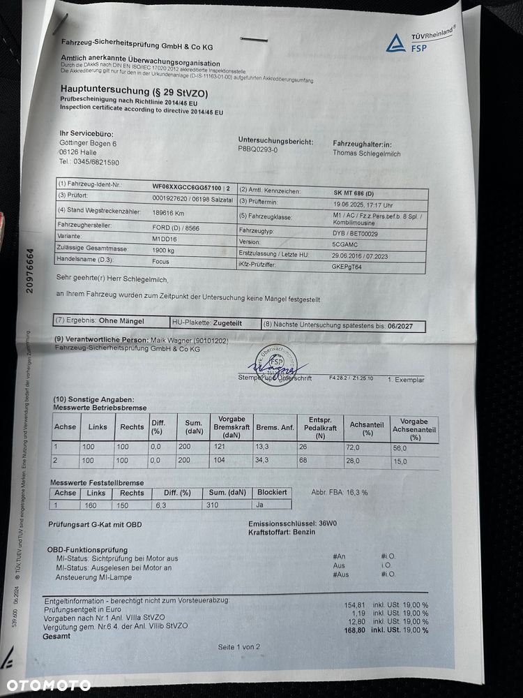 Ford Focus 1.0 EcoBoost Gold X (Trend) - 15