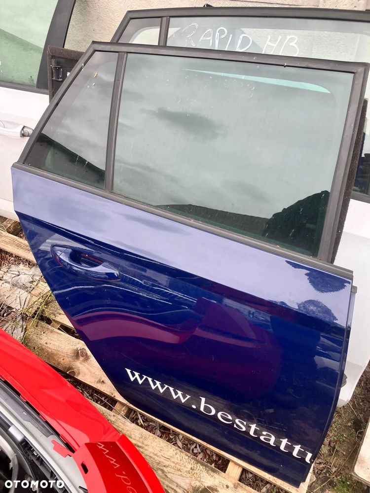 DRZWI PRAWE TYŁ SKODA FABIA III KOMBI LF5A - 1