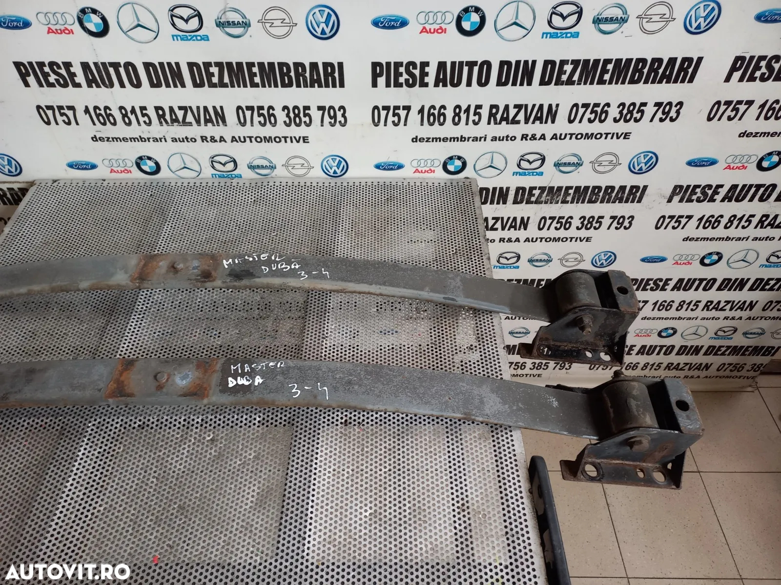 Arcuri Arc Foaie/Foi De Arc Spate Renault Master Opel Movano An 2012-2013-2014-2015-2016-2017-2018- - 5