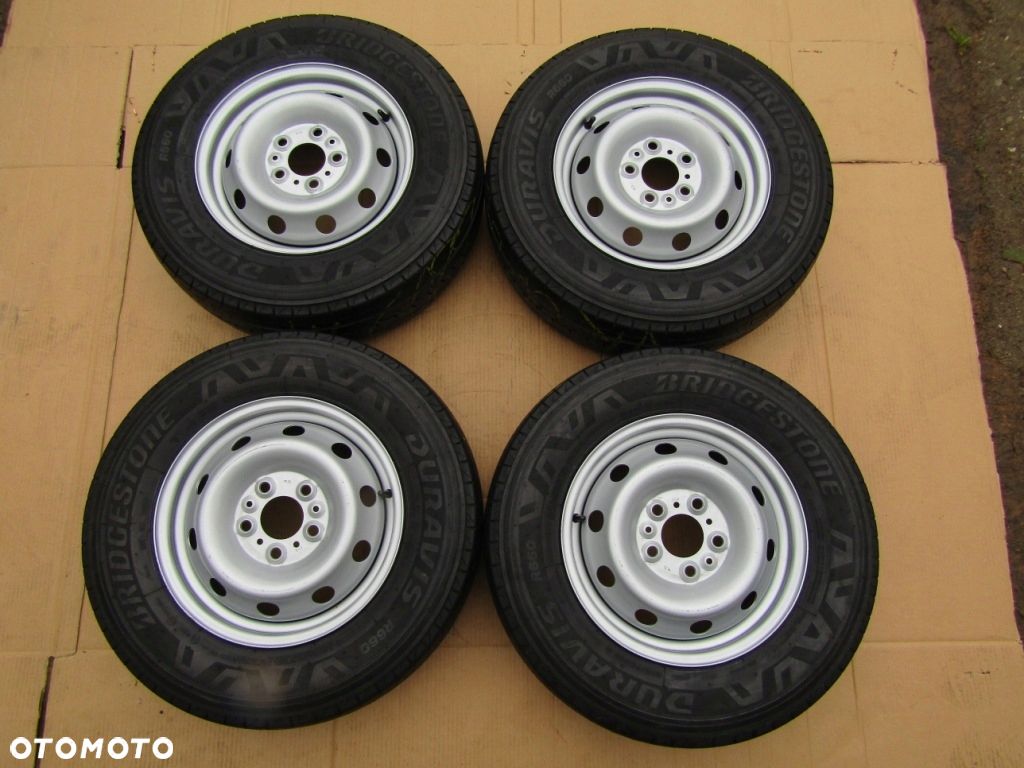 4x Felgi Koła 15 Fiat Ducato Peugeot Boxer Citroen Jumper  Opony 215/70 15 - 1