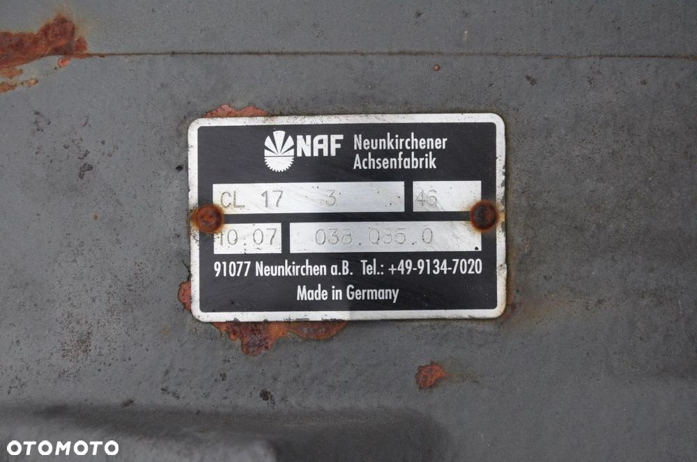 MOST ZWOLNICA ZWOTNICA NAF CL 17.3 ATLAS LIEBHER - 7