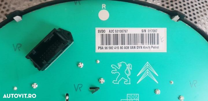 Ceasuri Bord Peugeot 1007 1.6 Benzina Automat Livram Oriunde In Tara - 7