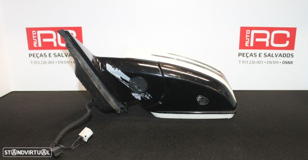 Espelho Retrovisor Esquerdo Mercedes W212 13 Fios- 2 Fichas - 4