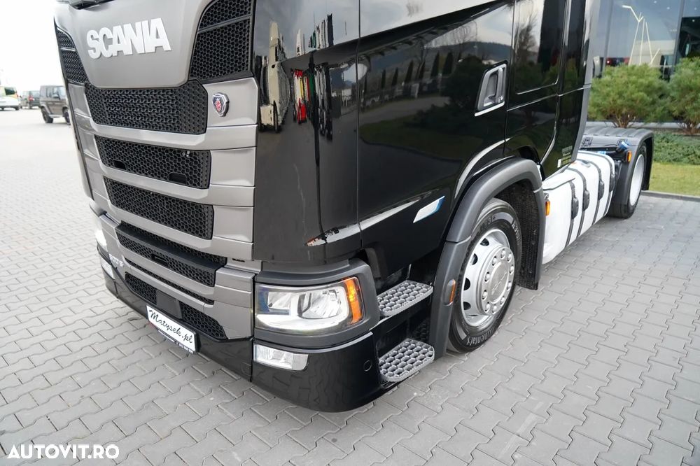 Scania S 500 / RETARDER / PLATĂ JOSĂ / MEGA / REZERVORE DE COMBUSTIBIL 1.400 L / I-PARK COOL / DUPĂ CONTRACT DE SERVICE GOLD / - 12