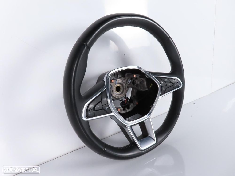 Volante em Pele com Multifunções Usado / Original RENAULT Clio V Hatchback (B7)/... - 2