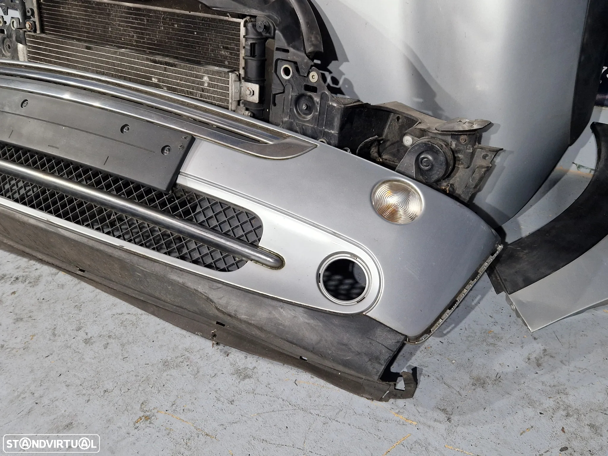 Frente completa usada MINI ONE COOPER R50 R53 1.4i capot parachoques oticas guardalamas - 6