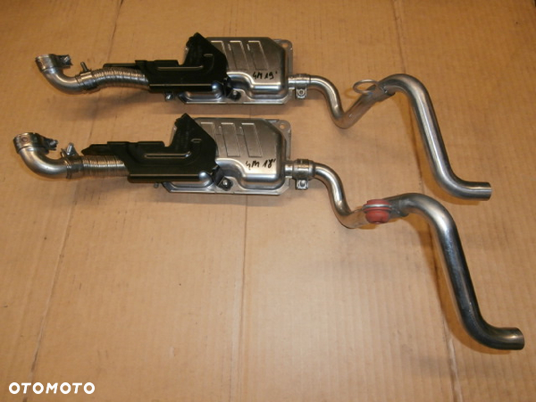 TŁUMIK WYDECH RURA WYDECHOWA WEBASTO AUDI Q7 4M0298193A 4M0261125K