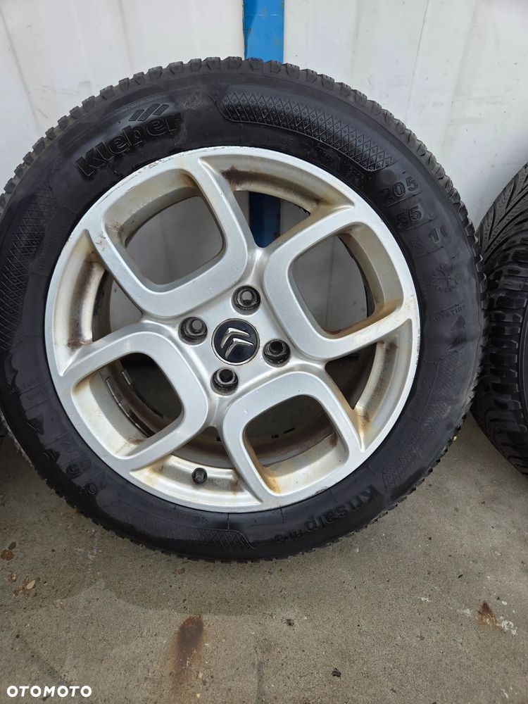Koła felgi aluminiowe z oponami 4 x108 ET 19  Citroen Cactus 16 cali - 3