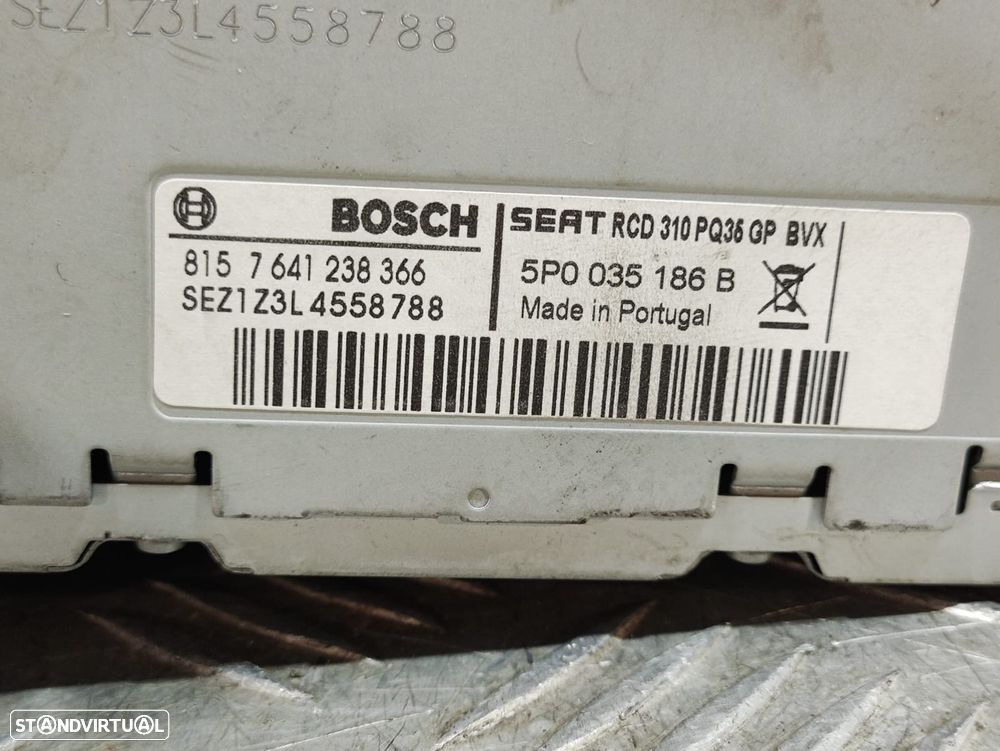 Auto Radio Seat Altea 5P Original - 9