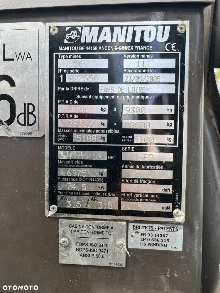 Manitou MLT 731 - 14