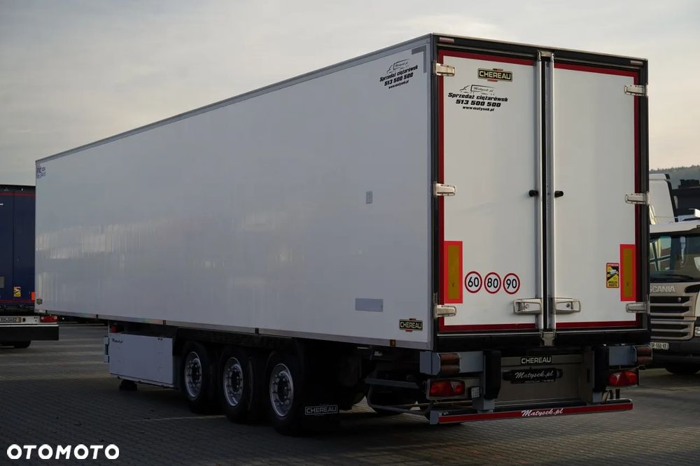 Chereau CHŁODNIA / MAXIMA 1300 / HAKÓWKA / OŚ PODNOSZONA / KOSZ NA PALETY - 4