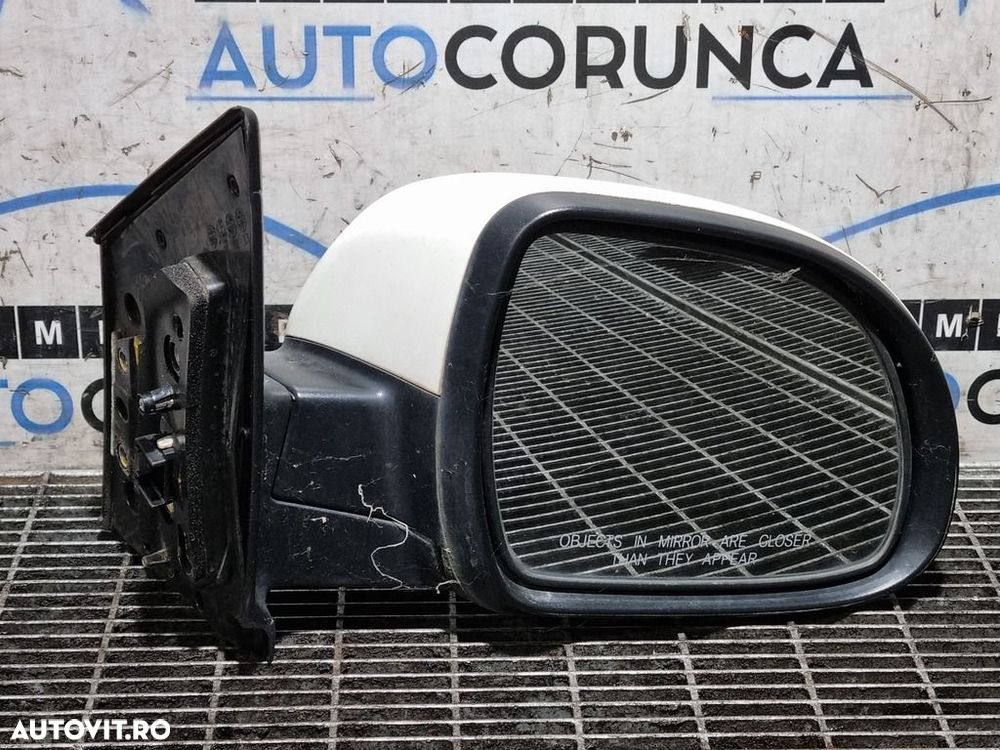 Oglinda dreapta SsangYong Korando III Facelift 2013 2013 - 2017 4 Usi ALB (1284) Fara ... - 2