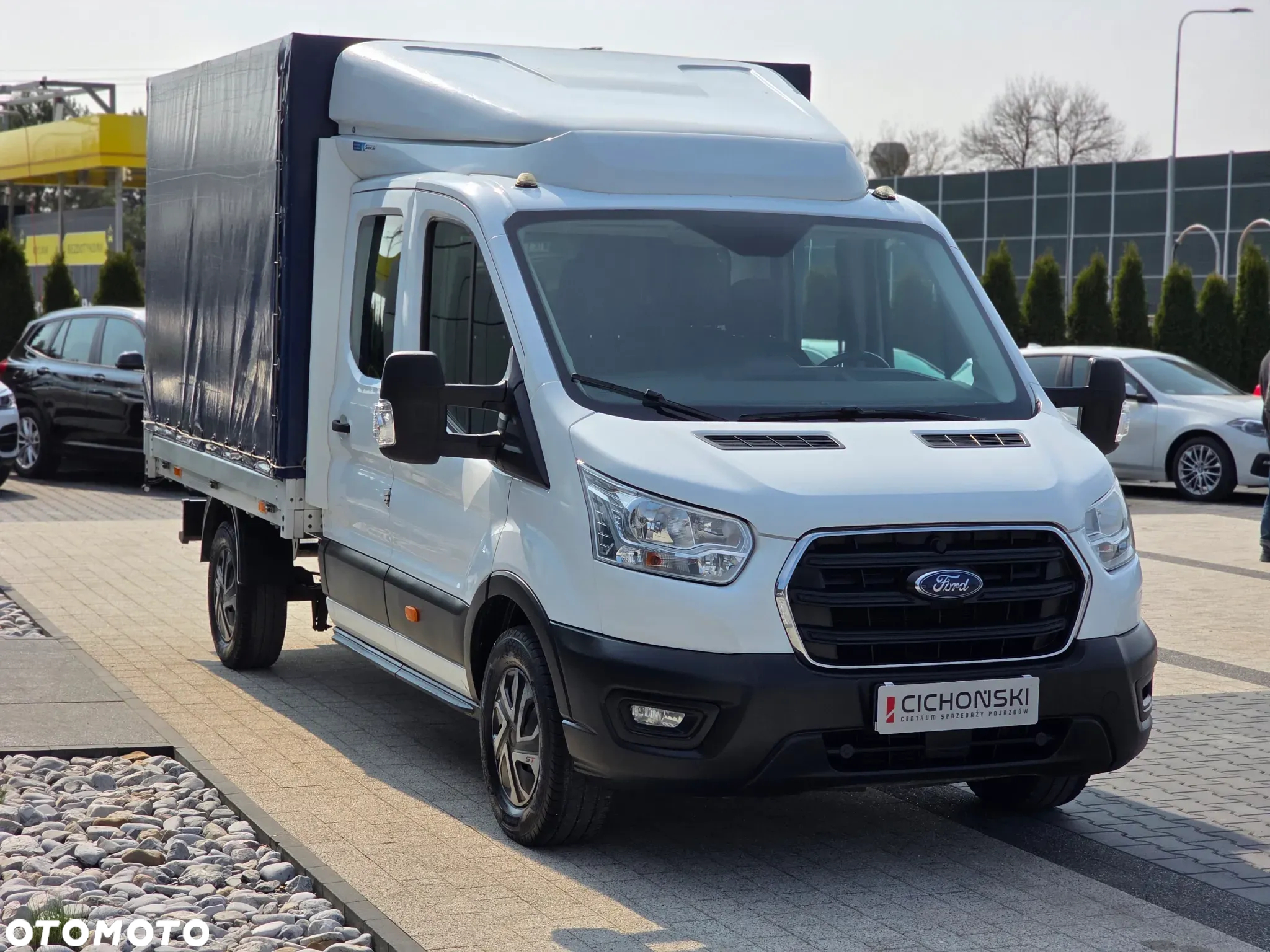 Ford Transit DOKA Dubel Kabina 350 2.0 EcoBlue 7 Osobowy BEZWYPADKOWY  z Polskiego Salonu SERWISOWANY Bardzo ładny Egzemplarz , Pełna Faktura Vat 23% - 5