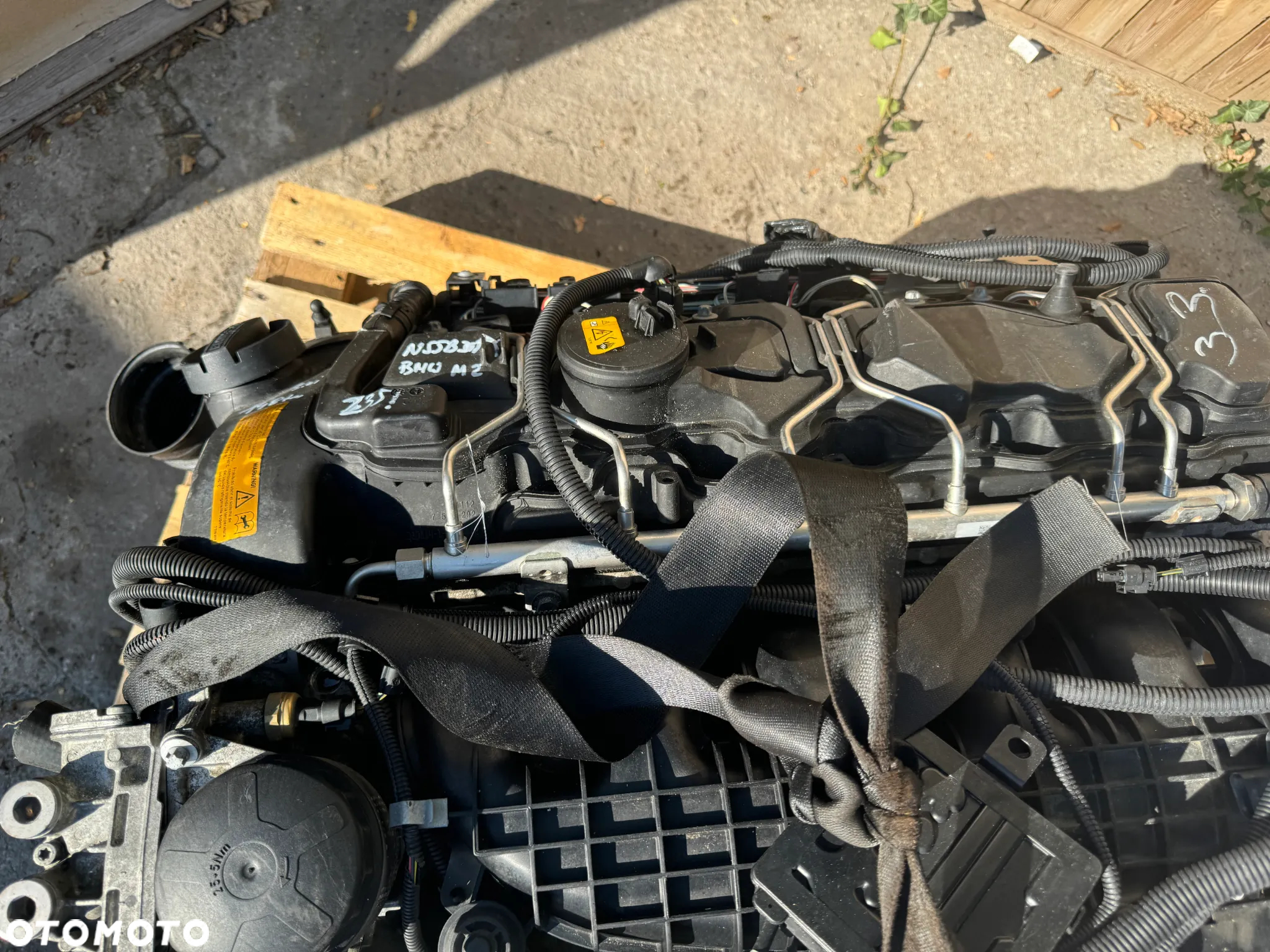 silnik n55b30a 3.0t bmw f20 235i kompletny 148 tys - 2