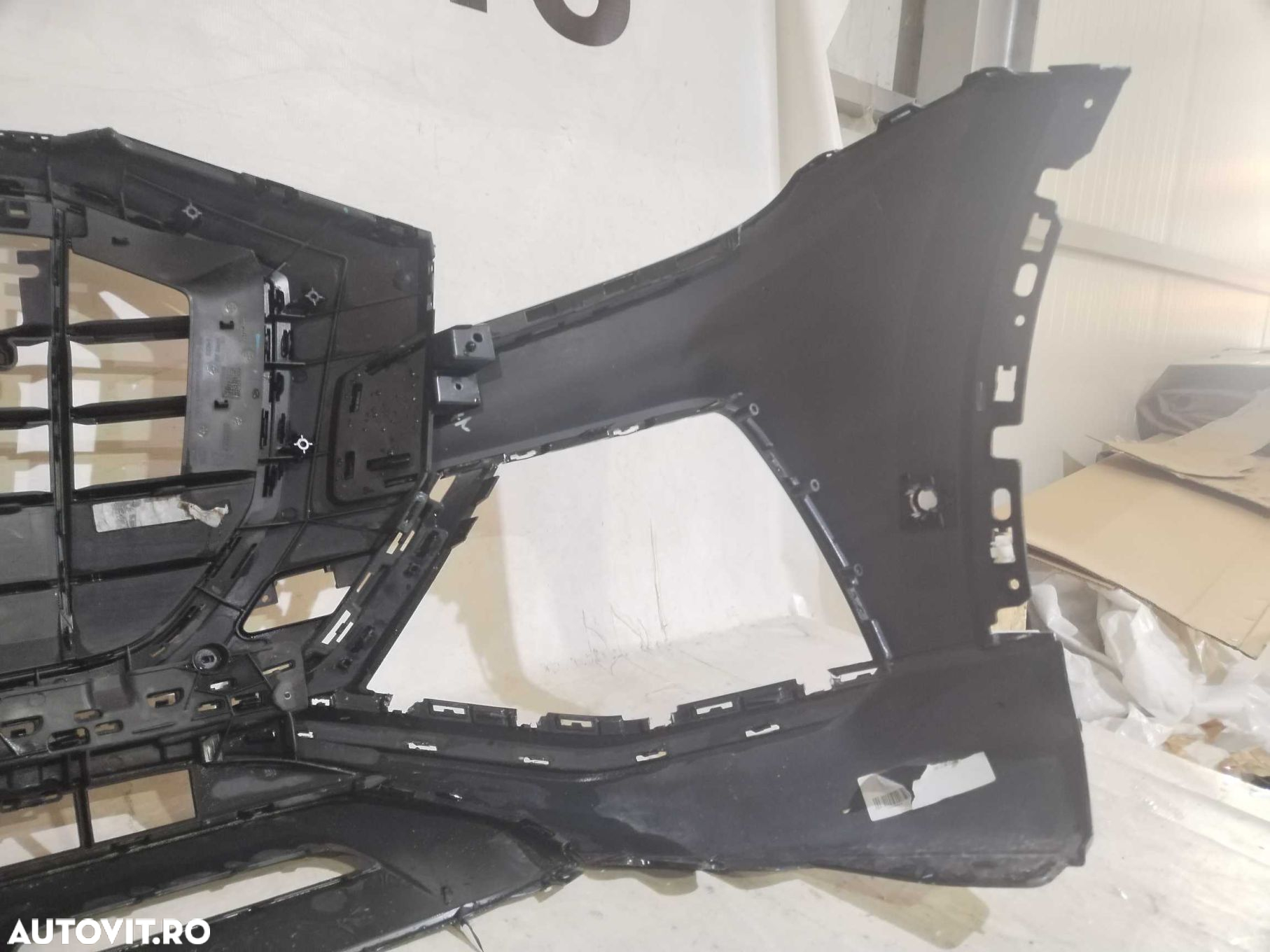 Bara fata Audi Q8, 2018, 2019, 2020, 2021, 2022, 2023, cod origine OE 4M8807437D, cu gauri pentru senzori de parcare (6). - 9