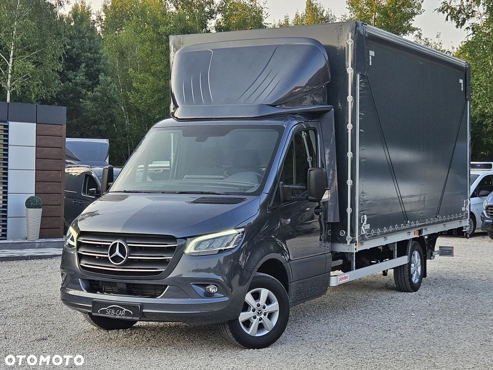 Mercedes-Benz SPRINTER 319CDI V6 Firanka 2x WINDA 54tyś km Automat SalonPL FV23% - 2
