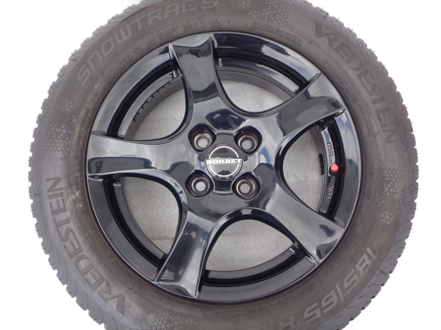 FELGI ALUMINIOWE 4x100 ALUFELGI 15 MAZDA 2 ET35 NAKRĘTKI - 6