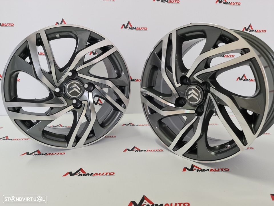 Jantes Look Citroen DS3 Gunmetal 16 - 5