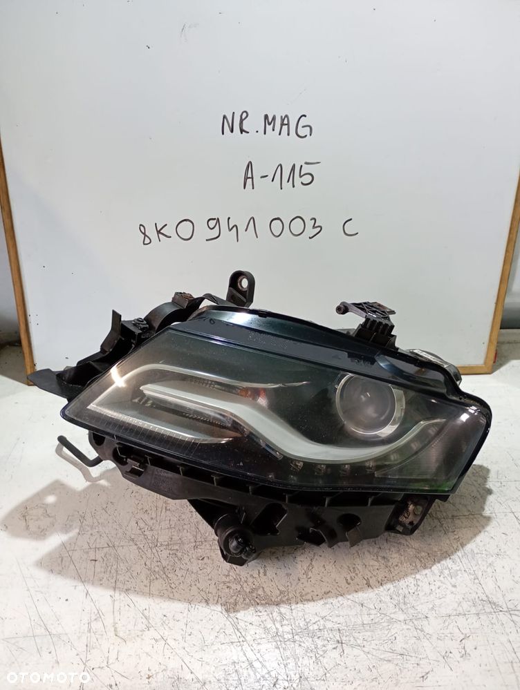 LAMPA LEWA PRZÓD AUDI A4 B8 8K0941003C - 1