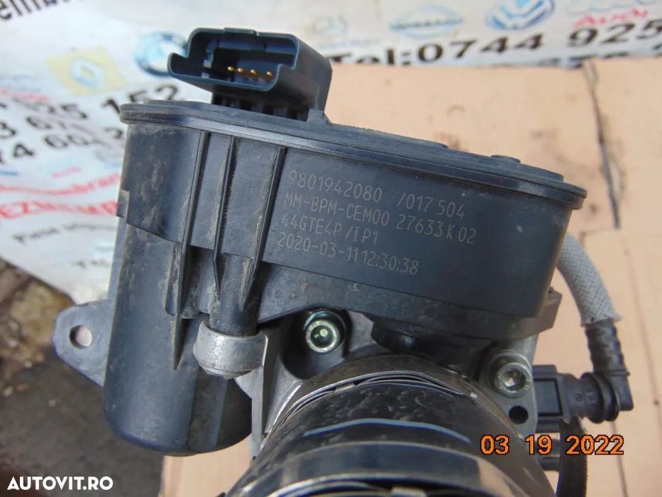 Clapeta acceleratie peugeot 1.2 hn05 2008 3008 208 308 Citroen c3 c4 c - 1