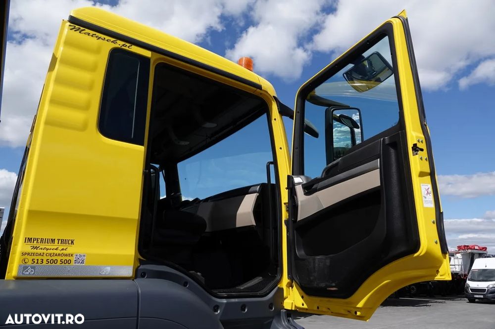 MAN TGS 41.460 / 8X8 / ​​​​BASCULĂ SPATE / MANUALĂ / HARDOX / KH-KIPPER / 2017 / - 33