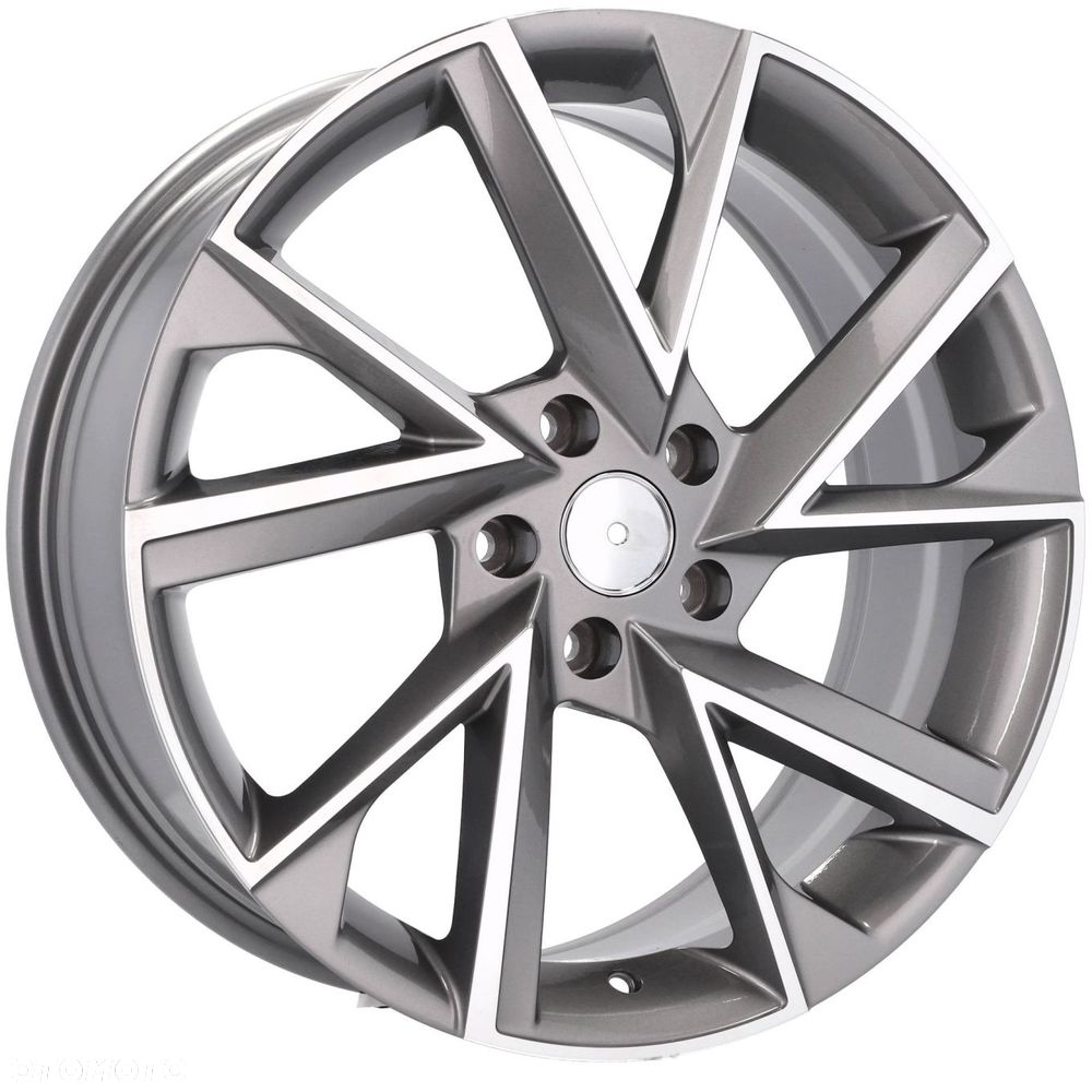 4x Felgi 18 m.in. do SKODA Enyaq Karoq Kodiaq Octavia Scout Superb Yeti VW Tiguan - FE181 (IN0262) - 2