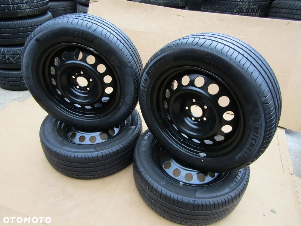 4x Felgi Stalowe  KOŁA 17 Toyota Proace II Peugeot Traveller Expert IV Partner III 7 j 5x108 ET46 piasta 65,1 mm + Opony 225/55 17 Michelin Letnie - 12