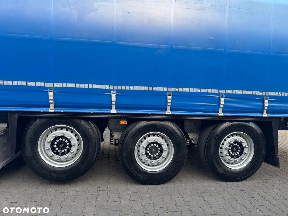 Schmitz Cargobull NACZEPA FIRANKA STANDARD, XL,  OŚ PODNOSZONA, KOSZ PALETOWY, IDEALNY STAN 2017 ROK - 12