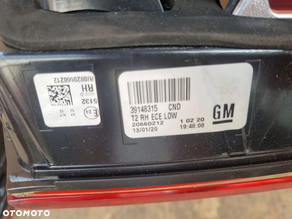 OPEL INSIGNIA B LIFT LAMPY TYLNE W KLAPĘ LEWA+PRAWA - 6