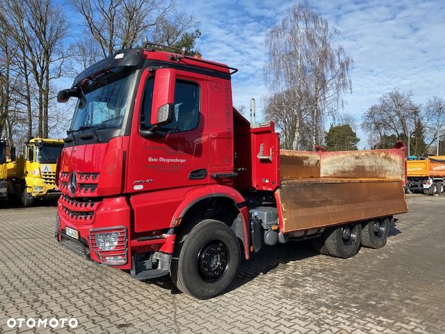 Mercedes-Benz Arocs 2648 6X4 MP4 wywrotka 3-str Meiller Bordmatik - 8