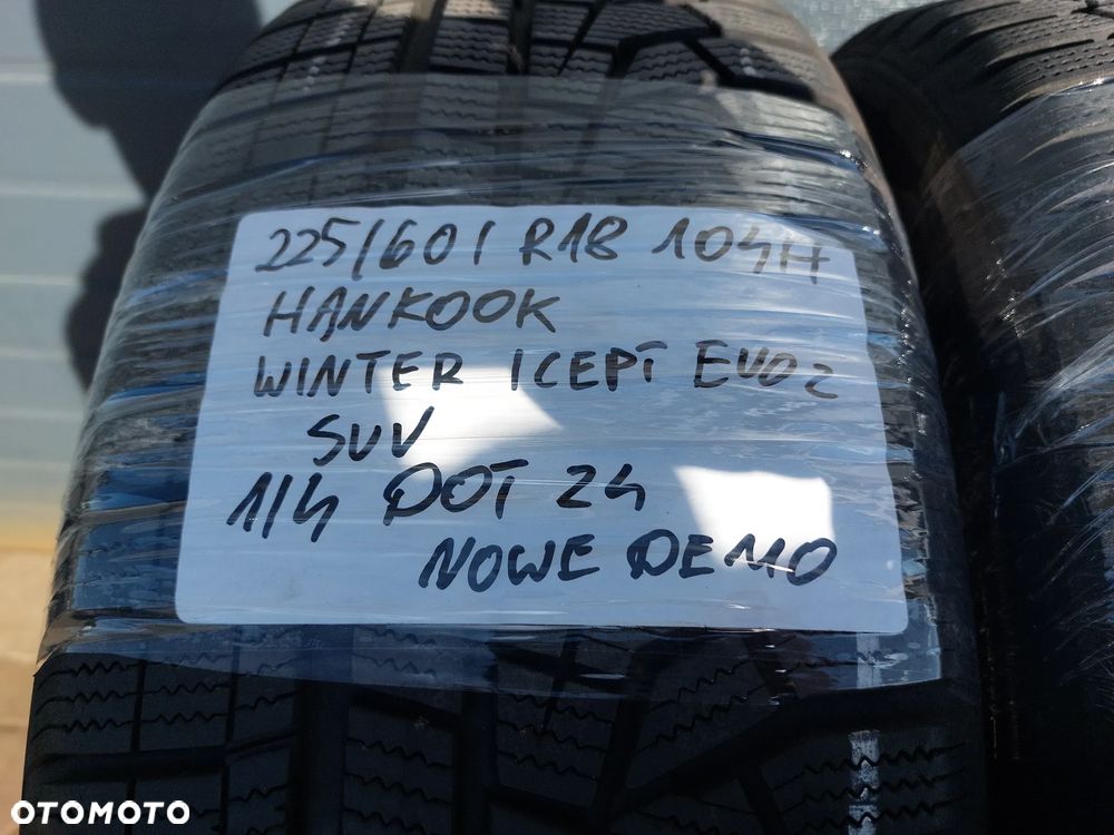225/60 R18 104H OPONY ZIMOWE HANKOOK WINTER I CEPT EVO 2 SUV DOT24 NOWE DEMO - 3