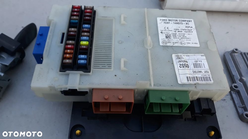Moduł sterownik BSI Ford Mondeo MK4 Galaxy MK3 7g9t-14a073xc  Sterownik silnika 2.2 tdci 0281014832 8g91-12a650-en - 5