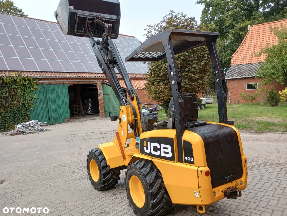 JCB 403 ROK 2011 łopata widły do ​​palet - 8