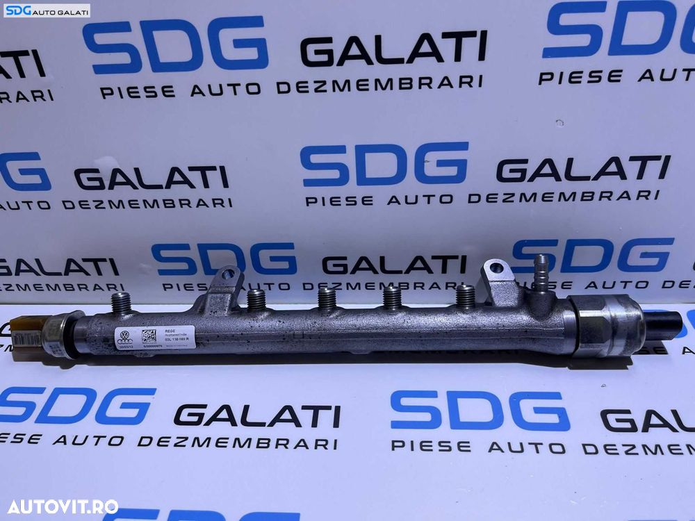 Rampa Presiune Injectoare cu Senzor Senzori Regulator Skoda Rapid 1.6 TDI 2012 - 2022 Cod 03L130089R 03L130764B 03L906054A - 1