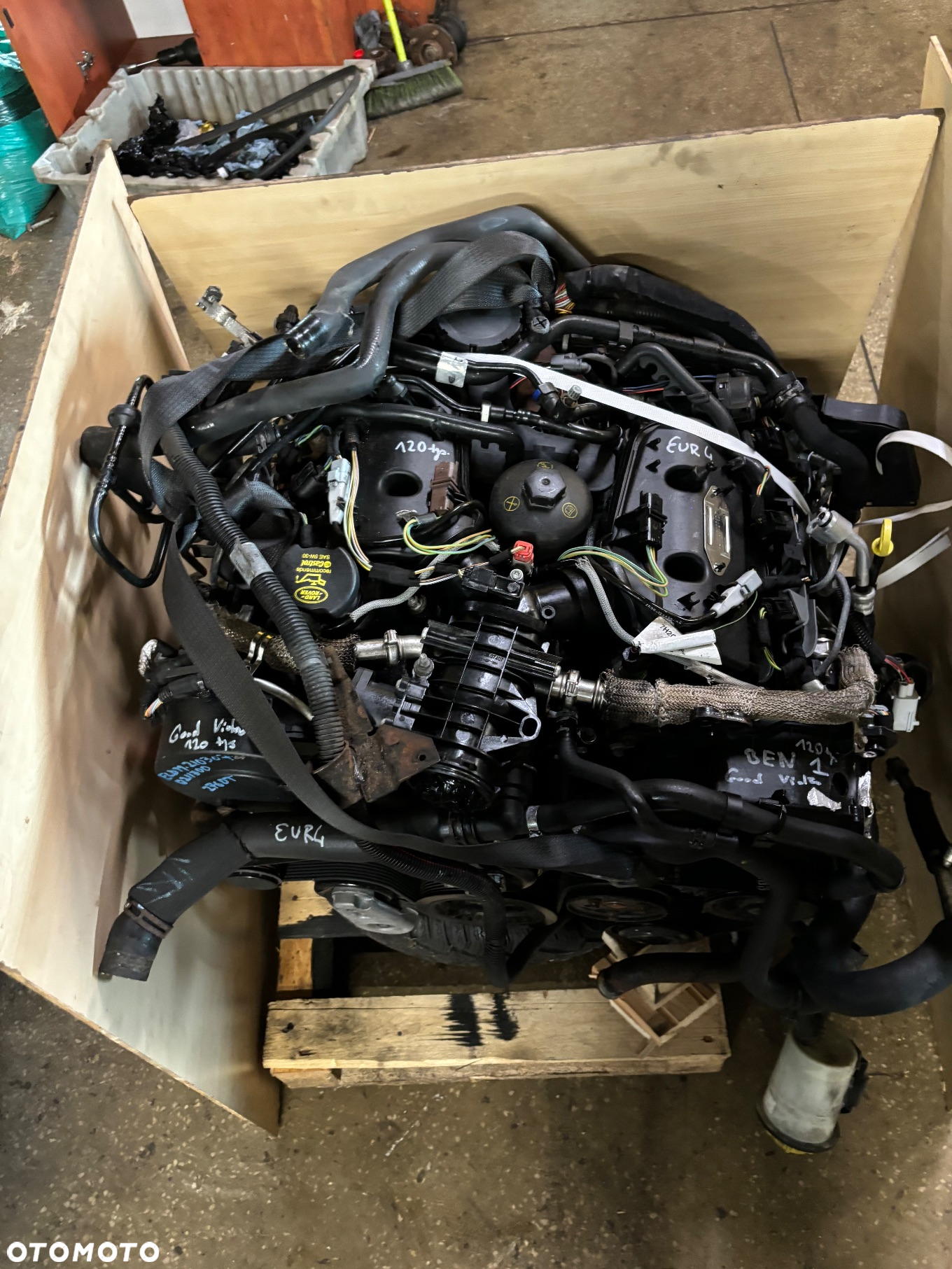 Silnik kompletny 2.7 Land Rover Range 276 dt 276dt  filmik 120 tys mil euro 4 - 12