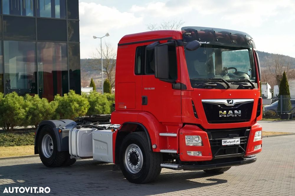MAN TGS 18.500 / 4x4 / HIDRAULICĂ / HIDROPILARE / CABINĂ JOSĂ / EURO 6 / - - 2