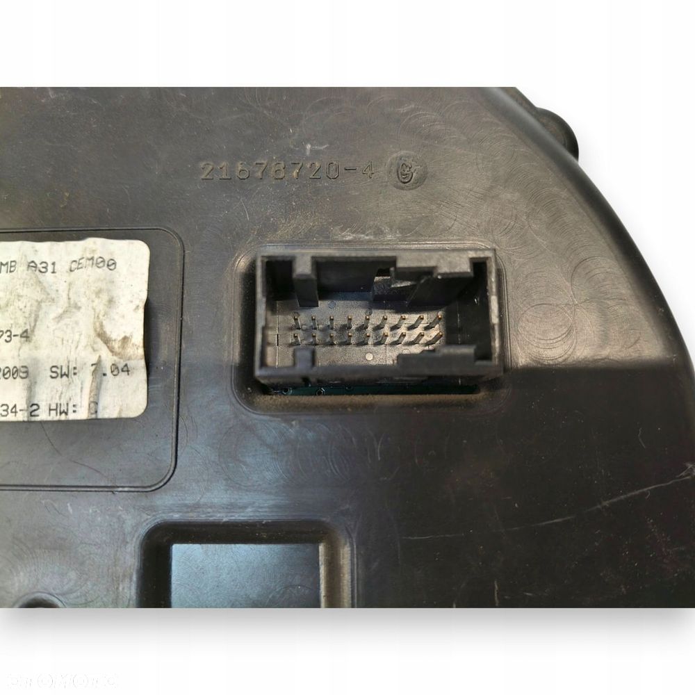LICZNIK ZEGARY P9660225880 Citroen C3 I C2 1.4 HDI Diesel europa 03-09 - 6