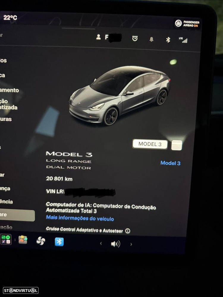 Tesla Model 3 Long Range Tração Integral - 8