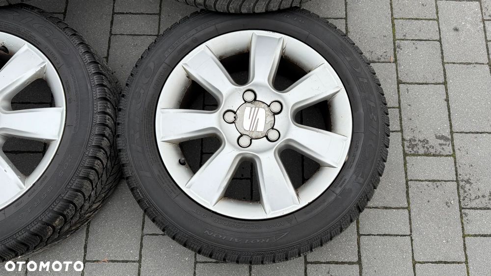 Koła aluminiowe r16 5x112 205/55 6,5J ET50 Alufelgi Seat Skoda Vw Audi - 4