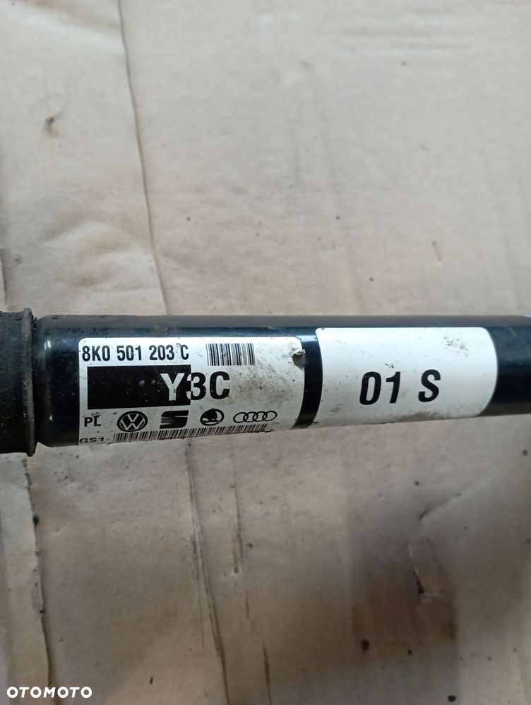 AUDI S5 4.2 FSI PÓŁOŚ LEWA KRÓTKA 8K0501203C - 4