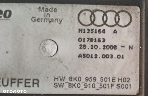 audi a4 b8 a5 8t sterownik moduł wentylatora 1.8 tfsi - 2
