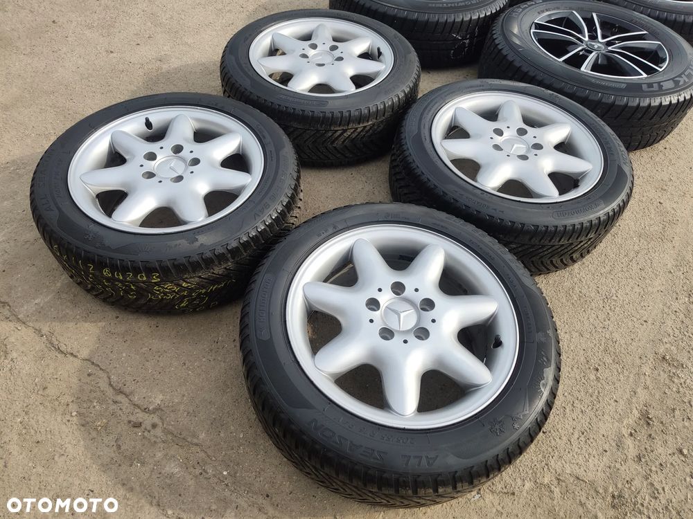 5x112 Felgi Aluminiowe Alufelgi Oryginalne 16 Mercedes Koła Całoroczne Wielosezonowe C KLASA W202 W203 CLK W208 W209 W124 W201 190 W W210 SLK R170 R171 5mm Legnica ALU-RAD 205/55 - 5
