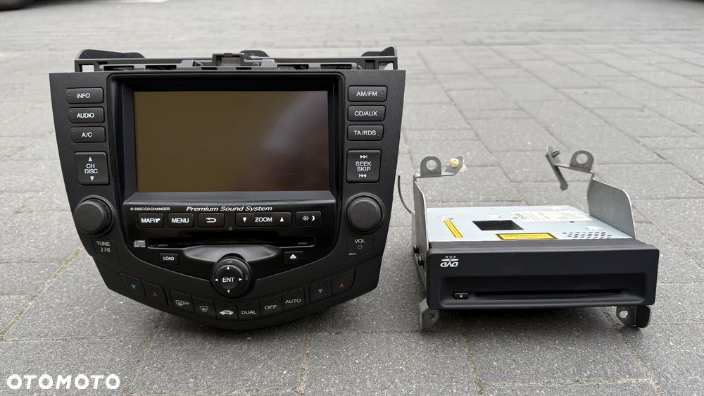 Radio Nawigacja + czytnik DVD CD Honda Accord 7 Navi VII 02-08 39175-sea-e830 - 1