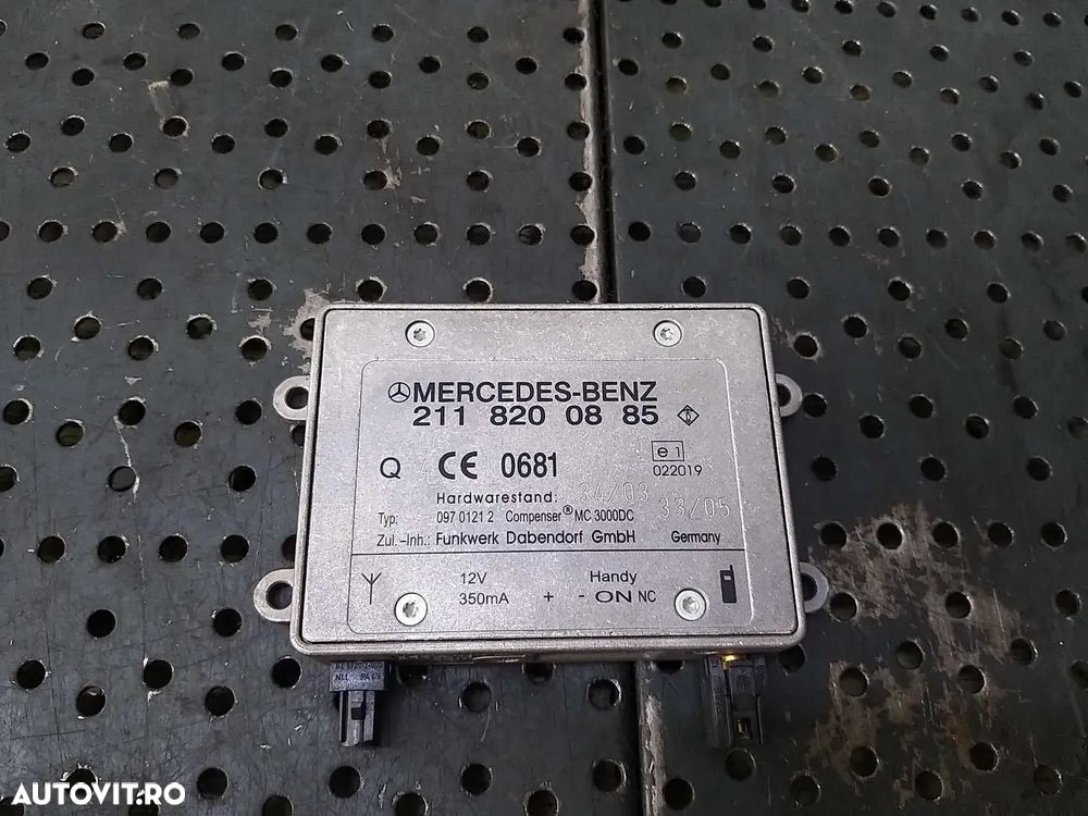 Modul amplificator antena radio mercedes e class w211 2118200885 - 1