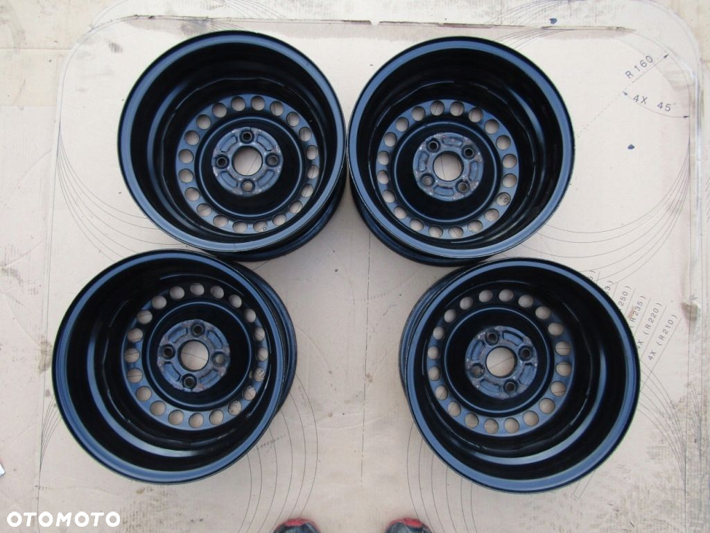 4x Felgi Stalowe 14 Honda Jazz Civic 5,5j 4x100 ET45 - 15
