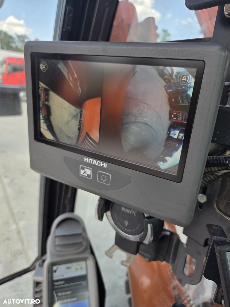 Hitachi ZX135US-6, 16t,2019, 3.736h, ROTIRE IN GABARIT, LAMA, 2 inst hidr pe brate, PADURI NOI, consum mediu 9,5l/h, Gresare automata, CUPLA RAPIDA +CUPE EXCARE+Cupa taluz, latime 2,5m, Camere spate si laterale, posibil leasing 3 ani, PROMOTIE 86.900 EUR+Tva - 34