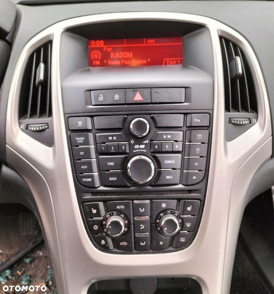 KIEROWNICA MULTIFUNKCYJNA PODUSZKA AIRBAG OPEL ASTRA J 1.7 CDTI 10-15r, KOD Z20R - 9