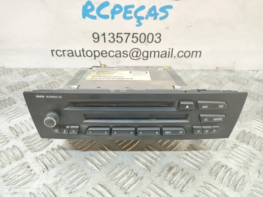 RADIO AUTORADIO LEITOR CD BUSINESS BMW SERIE 1 E87 6512922924101 9229241 13264010 132640 E81 E82 E87 LCI E88 SERIE 3 E90 E90 LCI E91 E91 LCI E92 E92 LCI E93 E93 LCI X1 E84 - 8